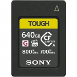 Sony atm. korta 640GB CFexpress Type A TOUGH + 200 &euro; pinigų grąžinimo akcija