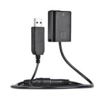 Tinklo adapteris NP-FW50 + 5V 2A USB dummy