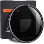 K&F Concept filtras 77mm Slim Variable/Fader NDX, ND2~ND400