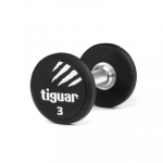 Profesionalus PU svarmuo / hantelis TIGUAR 1&ndash;70 kg (Svoris: 3 kg)