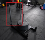 Papildomi stūmimo strypai jėgos rogėms STRONGMAN