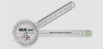 Baseline Plastic Absolute+Axis Goniometer - 360&deg; Head - 12 inch Arms