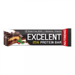 Baltyminis batonėlis &bdquo;Nutrend Excelent Protein Bar&ldquo;, 85 g, &scaron;okolado ir spanguolių skonio
