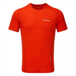 Vyrų mar&scaron;kinėliai Montane Sabre T-Shirt (Dydžiai: L,Spalva: Raudona)