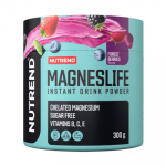 Greitai tirpstantys magnio milteliai &bdquo;Nutrend MagnesLife Instant Drink Powder&ldquo;, mi&scaron;ko uogų skonio