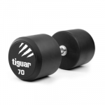Profesionalus PU svarmuo / hantelis TIGUAR 1&ndash;70 kg (Svoris: 70 kg)