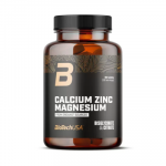Mineralų kompleksas &bdquo;BioTech Calcium Zinc Magnesium from organic sources&ldquo;, 90 tabl.