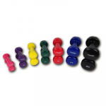 Viniliniai hanteliai TUNTURI 2x 0,5-5kg (Svoris: 2 x 2 kg)