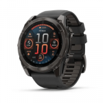 Laikrodis GARMIN Fenix 8, 47 mm, Sapphire Solar, juodas