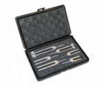 Derinimo &scaron;akučių rinkinys (6 vnt.) Baseline Tuning fork set with case (6 pieces)