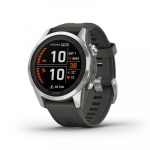 Laikrodis GARMIN Fenix 7S Pro Solar, pilkas