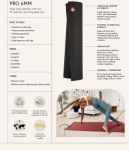 Kilimėlis MANDUKA PRO&reg; Verve (Ilgis: 215 cm)