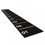 Grindų danga su dirbtine žole Trackz Core Range 15 &times; 1,5 m (Spalva: Juoda)