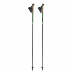 Gabel FLD Carbon Sulankstomos bėgimo ir &scaron;iaurieti&scaron;kojo ėjimo lazdos, 120 cm, juodos