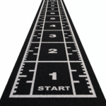 Grindų danga su dirbtine žole Trackz Premium Range 15,4 &times; 1,33 m (Spalva: Juoda)