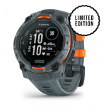 Laikrodis GARMIN Instinct 3, 45 mm, SOLAR, pilkas ir oranžinis