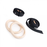 Mediniai gimnastikos žiedai Tiguar Wooden Gymnastic Rings 28 mm