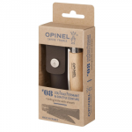 Opinel Stainless Nr.8 ki&scaron;eninis peilis su buko rankena ir dėklu