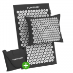 Kilimėlis TUNTURI PRO ACUPRESSURE MAT AND PILLOW BLACK