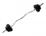 &Scaron;tangos ir svarmenų komplektas "Pump set" 28kg