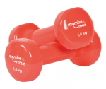 Viniliniai hanteliai Mambo Max Dumbbell 0,5&ndash;5 kg (Svoris: 1.5 kg)