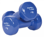 Viniliniai hanteliai Mambo Max Dumbbell 0,5&ndash;5 kg (Svoris: 3 kg)