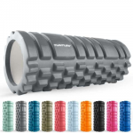 Masažinis Volas Tunturi Yoga Grid Foam Roller, 33 cm (Spalva: Pilka)