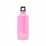 Laken Futura 0,75 l aliumininis butelis (Spalva: Rožinė)