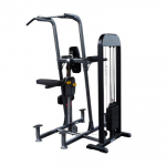 Treniruoklis BODYSOLID WEIGHT ASSISTED KNEE RAISE, DIP & CHIN STATION W/ 95 KG STACK