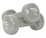 Viniliniai hanteliai Mambo Max Dumbbell 0,5&ndash;5 kg (Svoris: 5 kg)