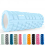Masažinis Volas Tunturi Yoga Grid Foam Roller, 33 cm (Spalva: &Scaron;viesiai mėlyna)