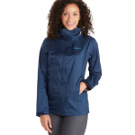 Moteri&scaron;ka striukė Marmot W Precip Eco Jacket (Dydžiai: XL,Spalva: Tamsiai mėlyna)