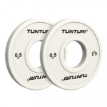 Olimpiniai svarmenys TUNTURI Platinum Fractional Plates 0,5&ndash;2,5 kg (Svoris: 2 x 0.5 kg)