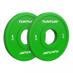 Olimpiniai svarmenys TUNTURI Platinum Fractional Plates 0,5&ndash;2,5 kg (Svoris: 2 x 1 kg)