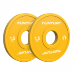 Olimpiniai svarmenys TUNTURI Platinum Fractional Plates 0,5&ndash;2,5 kg (Svoris: 2 x 1.5 kg)