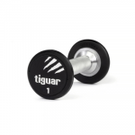 Profesionalus PU svarmuo / hantelis TIGUAR 1&ndash;70 kg (Svoris: 1 kg)