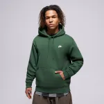 NIKE DŽEMPERIS SU GOBTUVU M NK CLUB BB PO HOODIE ŽALIA
