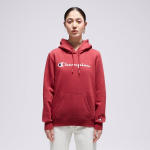 CHAMPION DŽEMPERIS SU GOBTUVU HOODED SWEATSHIRT TAMSIAI RAUDONA