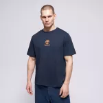 TIMBERLAND MAR&Scaron;KINĖLIAI NEW SMALL LOGO   PRINT SS TEE DARK S TAMSIAI MĖLYNA