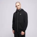 NIKE DŽEMPERIS UŽSEGAMAS M NK CLUB BB FZ HOODIE JUODA