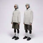 S.NOW JOB SIZEER HOODIE "I'M LEVITATING" GRAY PILKA