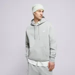 NIKE DŽEMPERIS SU GOBTUVU M NK CLUB BB PO HOODIE PILKA