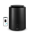 Duux Threesixty 2 Smart Fan + Heater | Fan and heater | 1800 W | Suitable for rooms up to 30 m&sup2; | Matt Black