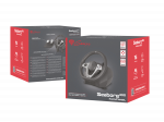 Genesis | Driving Wheel | Seaborg 400 | Silver/Black | Game racing wheel
