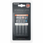Panasonic Eneloop pro BQ-CC55 (su 4xAA baterijom) Baterijų įkroviklis