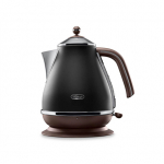 Delonghi | Icona Vintage | KBOV2001BK | Standard kettle | 2000 W | 1.7 L | Stainless steel | 360&deg; rotational base | Black