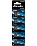 Camelion CR1216 5BL ličio baterija, moneta, 5 vnt.