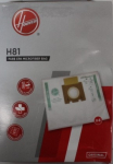 SALE OUT. | Hoover Pure Epa microfiber Vacuum cleaner bags | H81, | White | DAMAGED PACKAGING