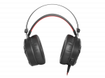 Genesis Gaming Headset Neon 360 Stereo Built-in microphone, Black/Red, Wired