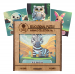 Lavinamoji Dėlionė I&scaron; Medžio (Gyvūnų kolekcija nr. 1) (EN) Fantasy Puzzles